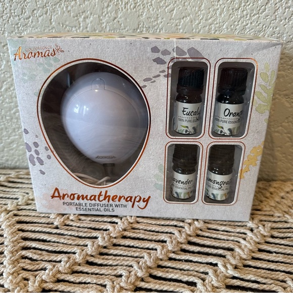 Goldessence Aromas Aromatherapy Portable Diffuser with Easential Oils - Picture 10 of 10